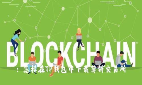 : 怎样在TP钱包中下载薄饼交易所