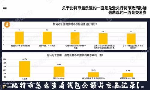 
比特币怎么查看钱包余额与交易记录？